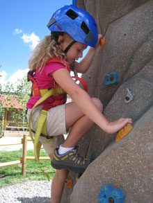climbing wall crested butte for kids