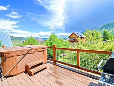 crested butte home for rent petfriendly hot tub