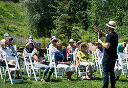 sally miner lecture series crested butte music festival